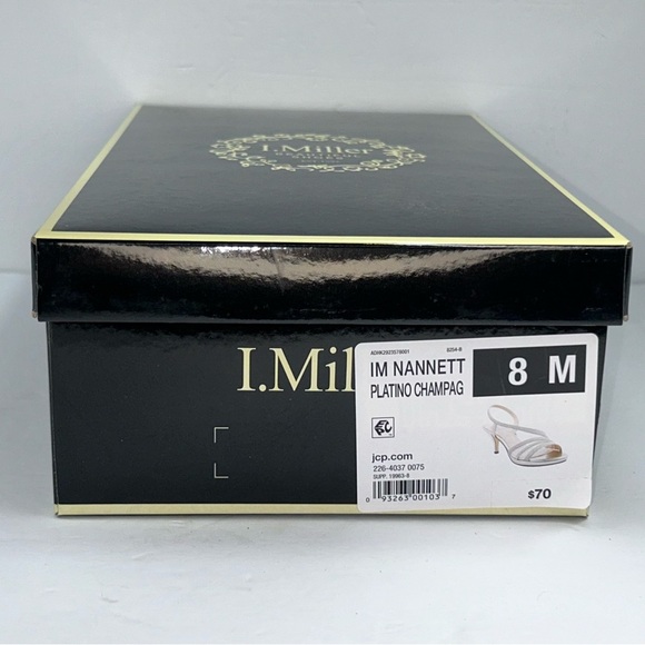 NIB I. Miller Nannett Dress Heels Size 8 - Picture 14 of 15